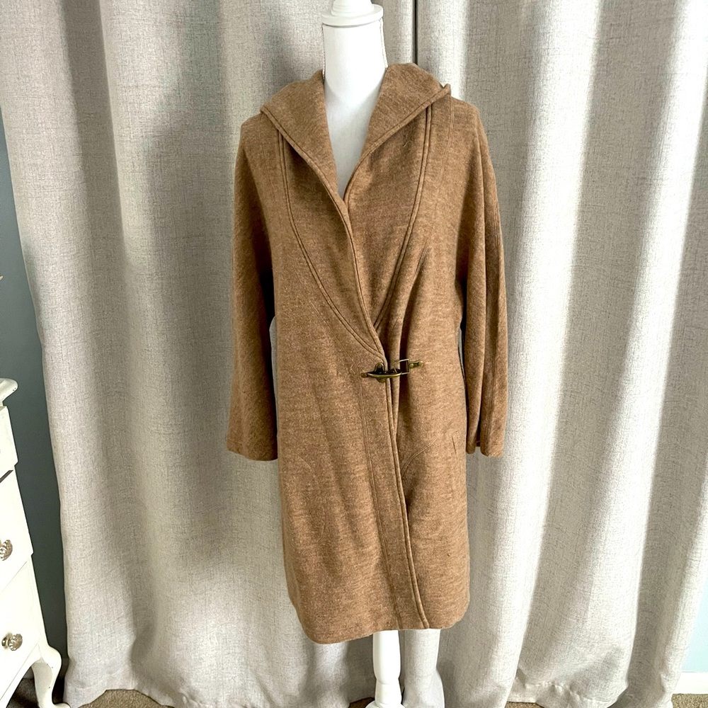 Kenar wool poncho